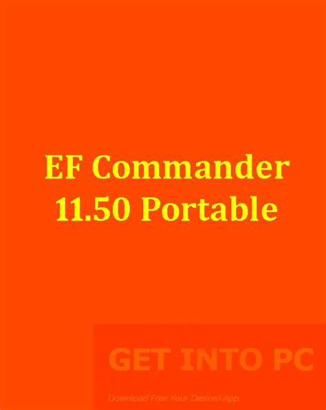 Portable EF Commander 11.50 Free Download